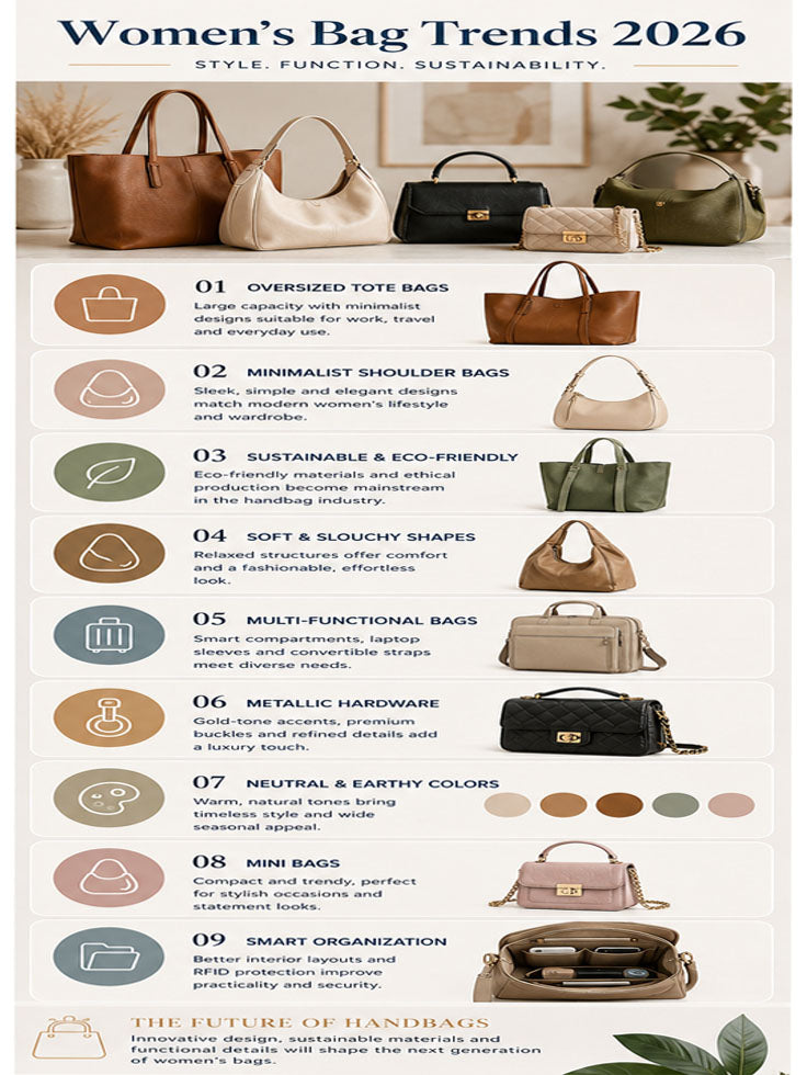 Top Women’s Bag Trends in 2026: The Ultimate Fashion & Market Guide