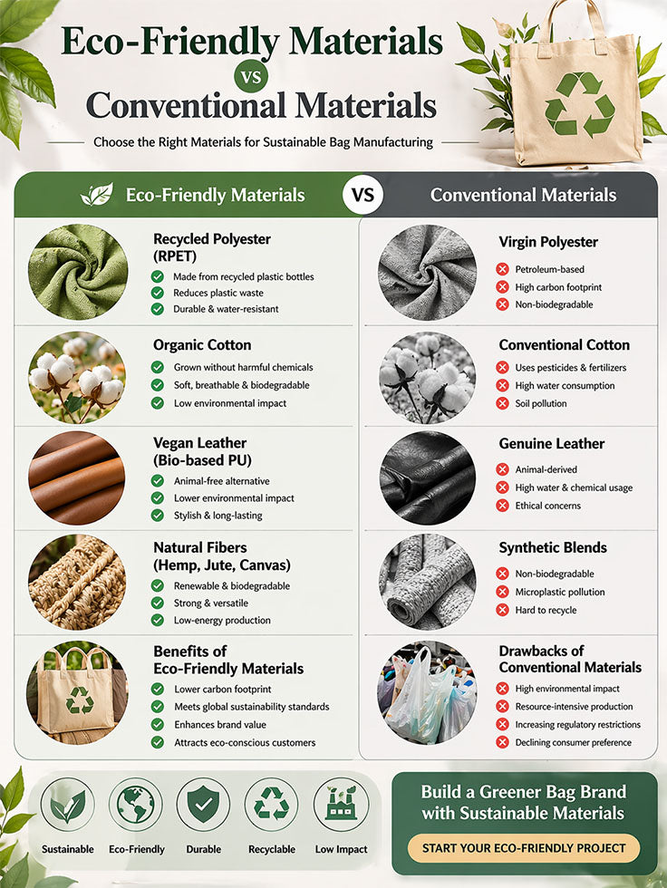 Sustainable Bag Manufacturing Guide: Materials, Processes & Best Practices for Eco-Friendly Production