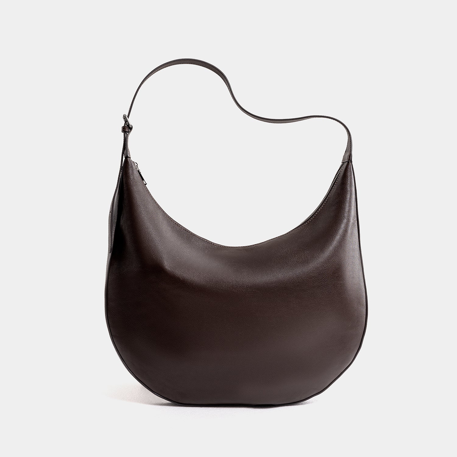 Journion Leather Shoulder Bag with Adjustable Shoulder Straps