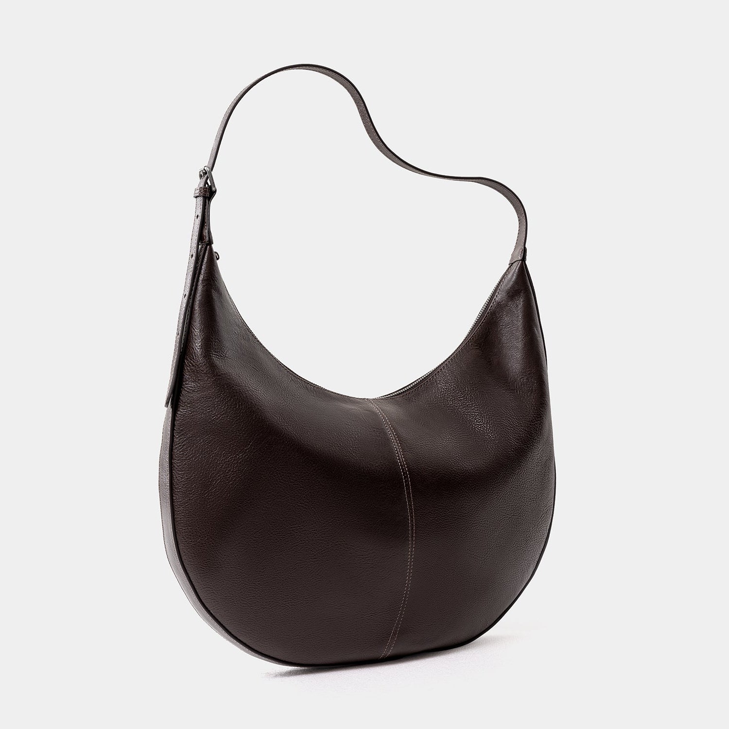 Journion Leather Shoulder Bag with Adjustable Shoulder Straps