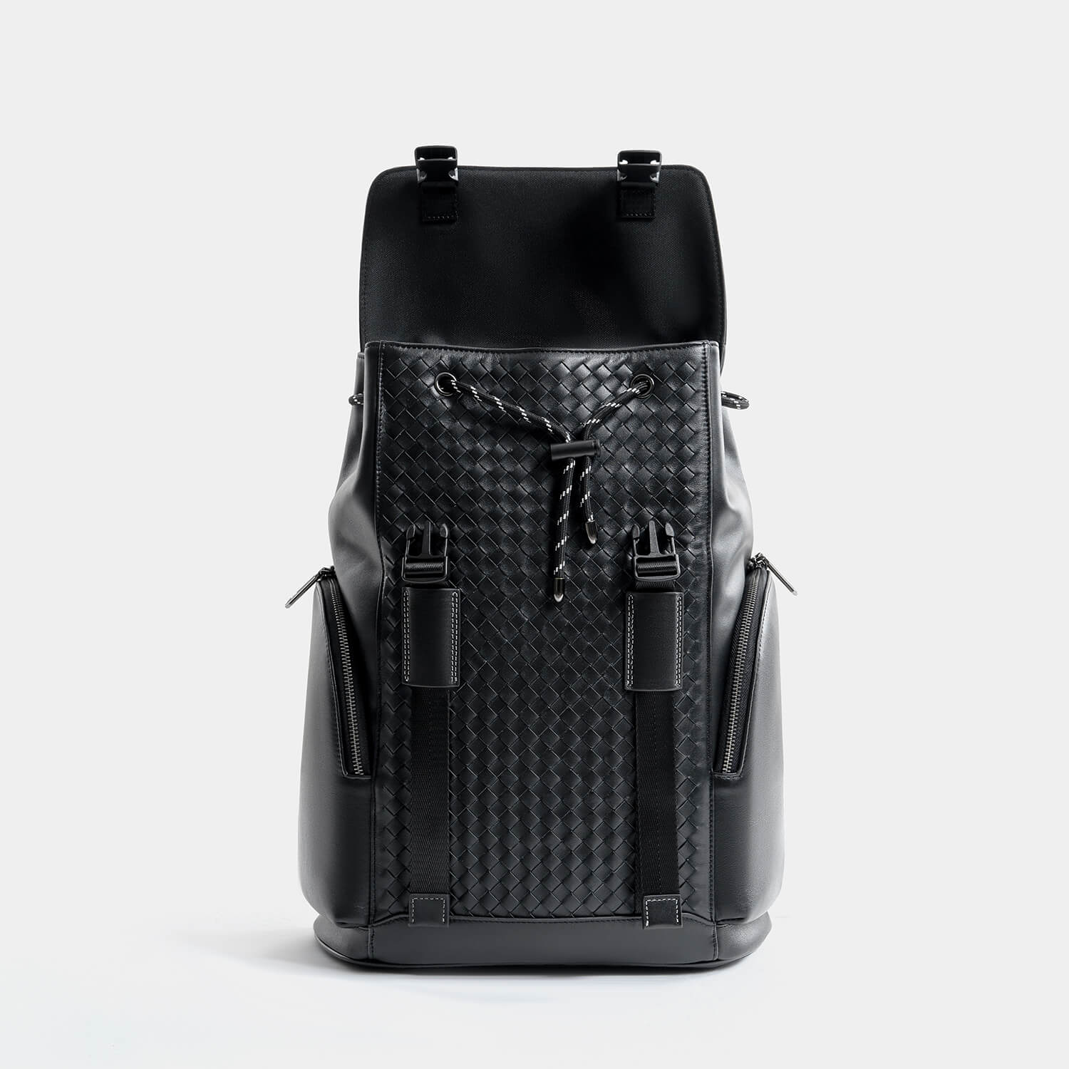 Journion Black Drawstring Backpack Custom Backpack Manufacturer