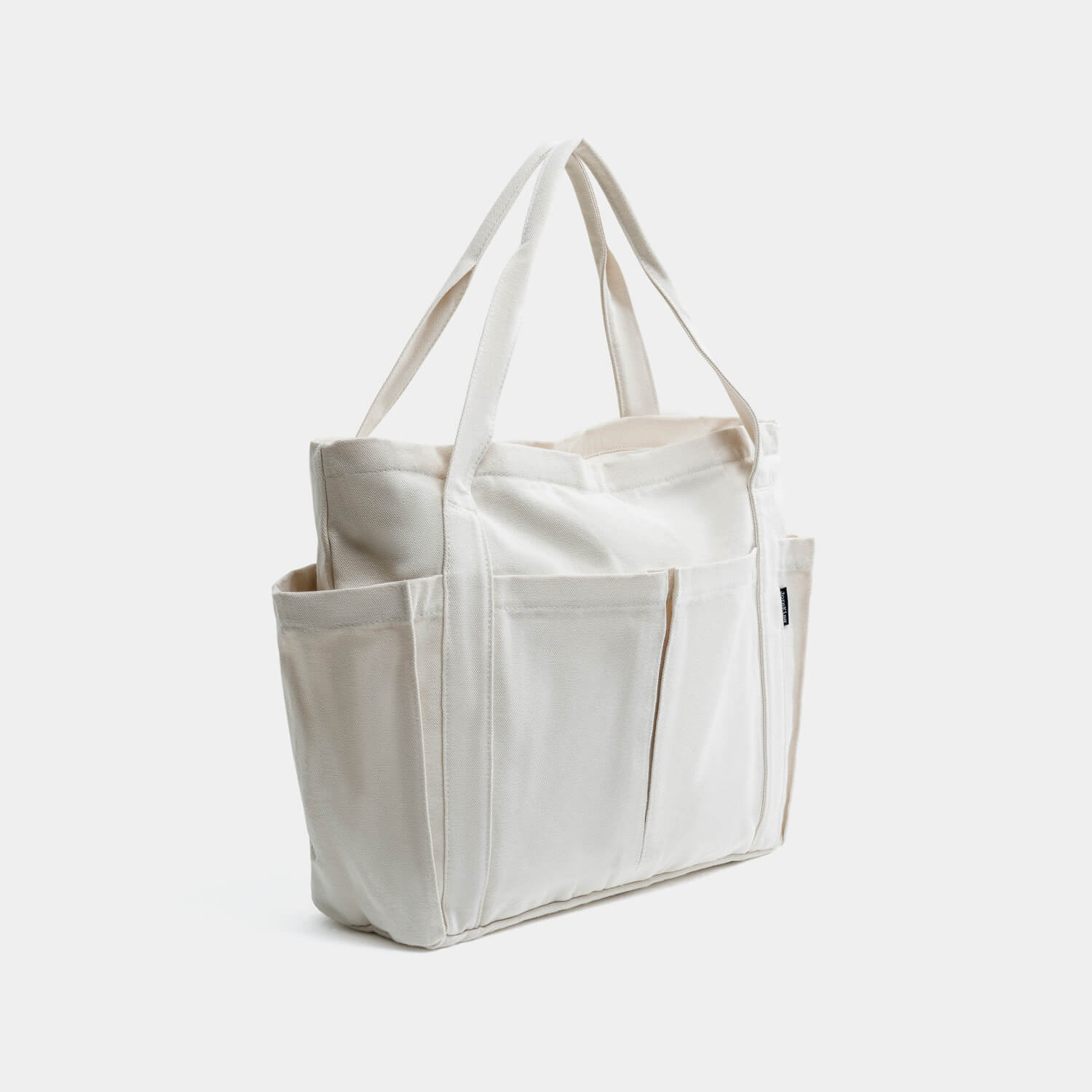 Journion White Canvas Tote Bag Casual Simple Sustainable Bag Manufacturer