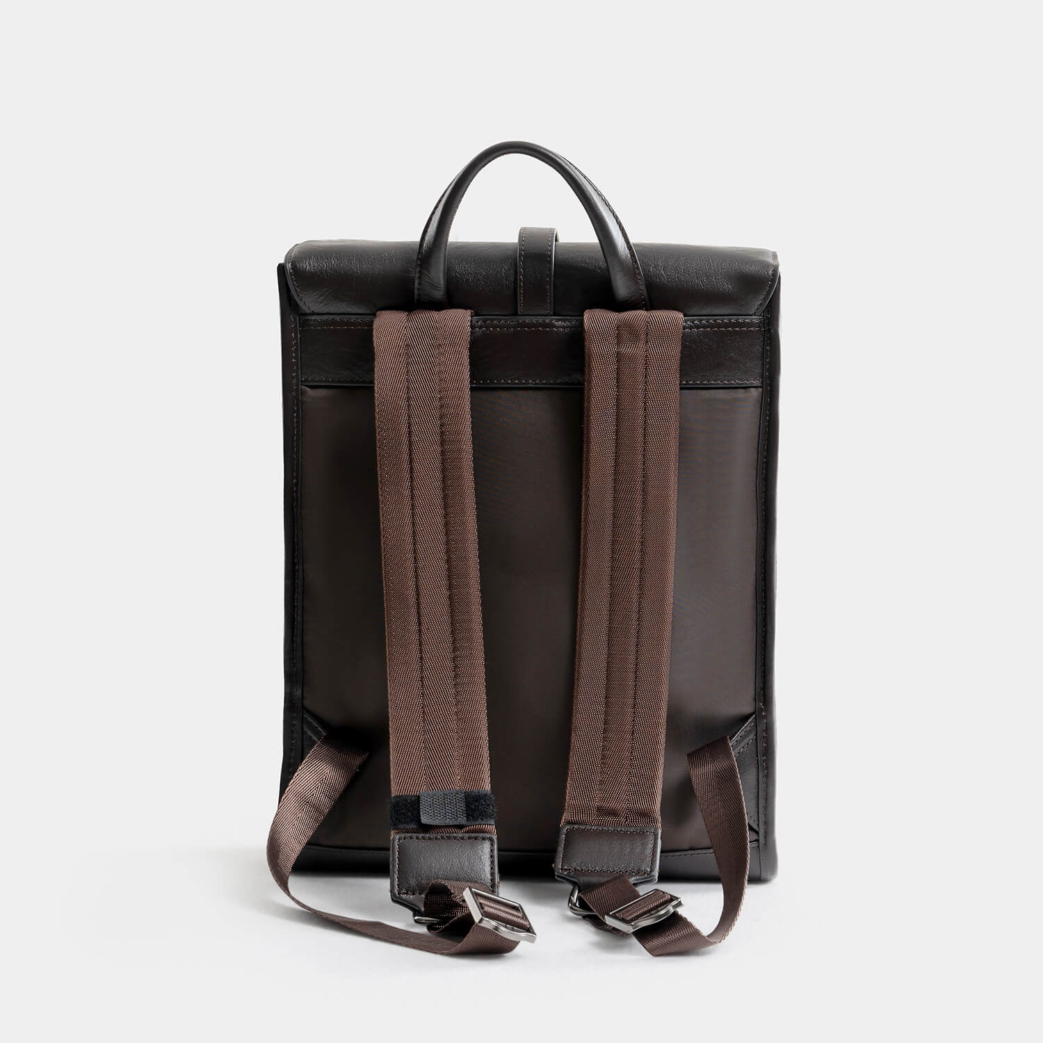 Journion Brown Vegan Leather Backpack
