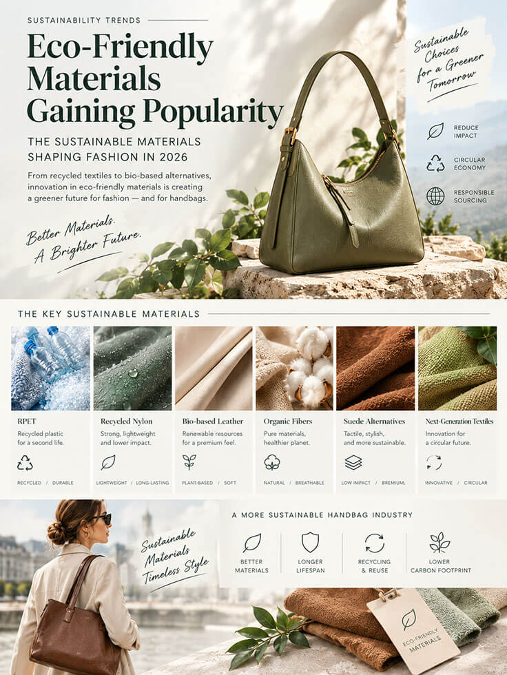 Eco-Friendly Materials Gaining Popularity: The Sustainable Materials Shaping Fashion in 2026