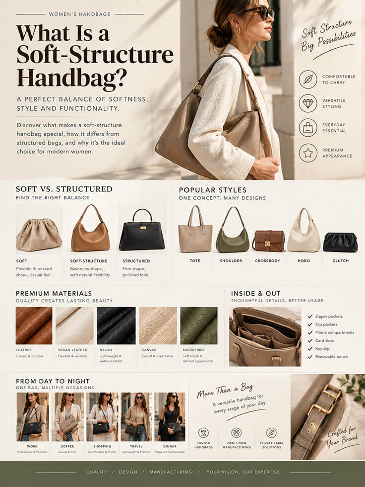 What Is a Soft-Structure Handbag?