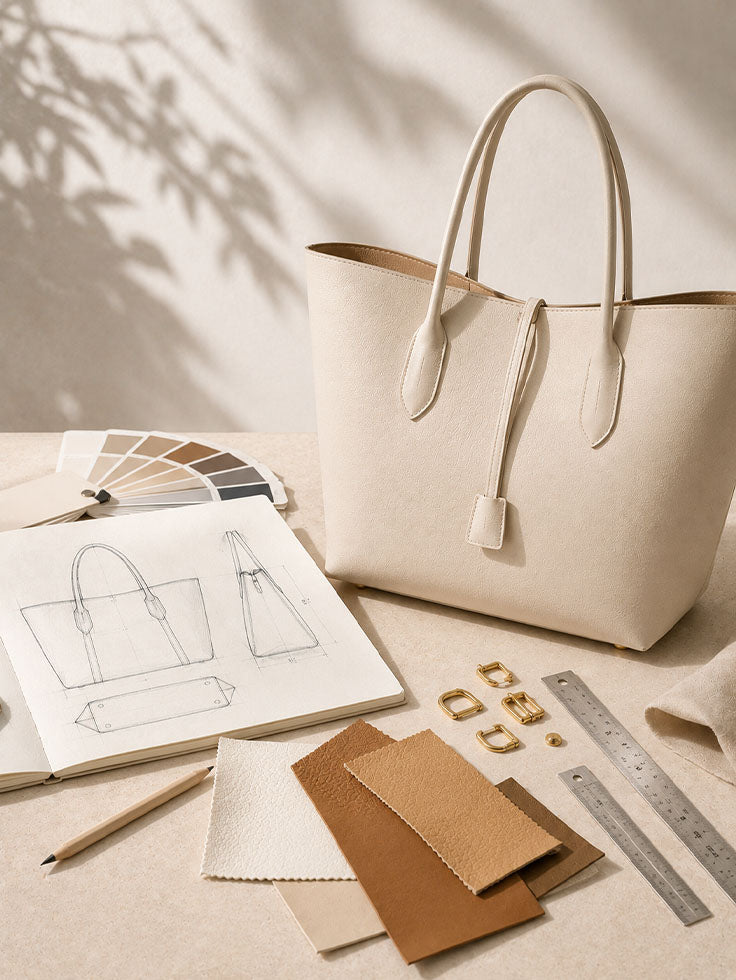 How to Develop a Custom Handbag from Sketch to Production--A Complete Guide for Fashion Brands, Startups, and Private Label Businesses