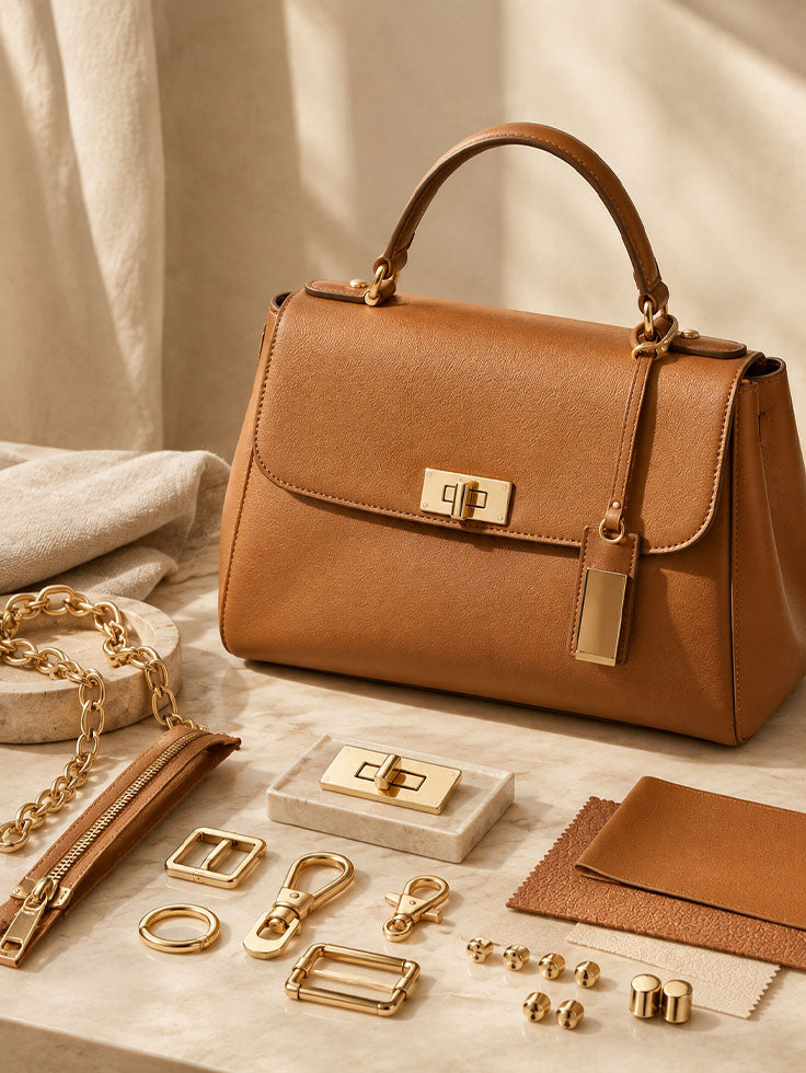 Common Handbag Hardware Types and Their Applications