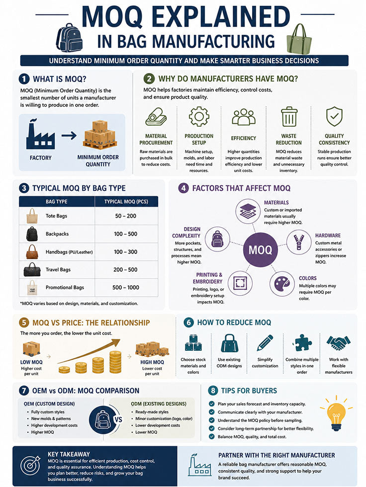 What is MOQ in Bag Manufacturing