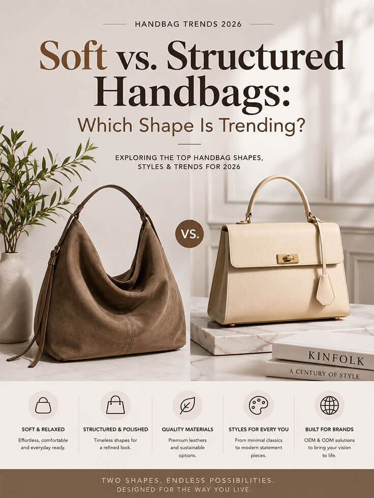 Soft vs. Structured Handbags: Which Shape Is Trending?