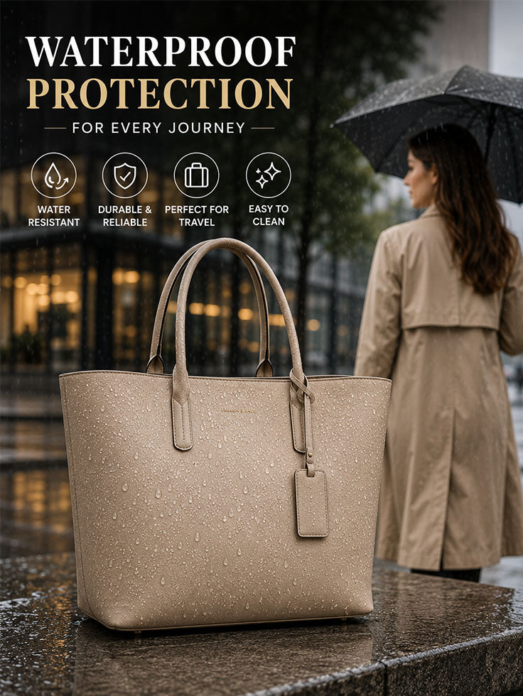 Why Waterproofing Matters in Women’s Bags The Complete Guide to Waterproof Handbags for Everyday Life, Work, and Travel