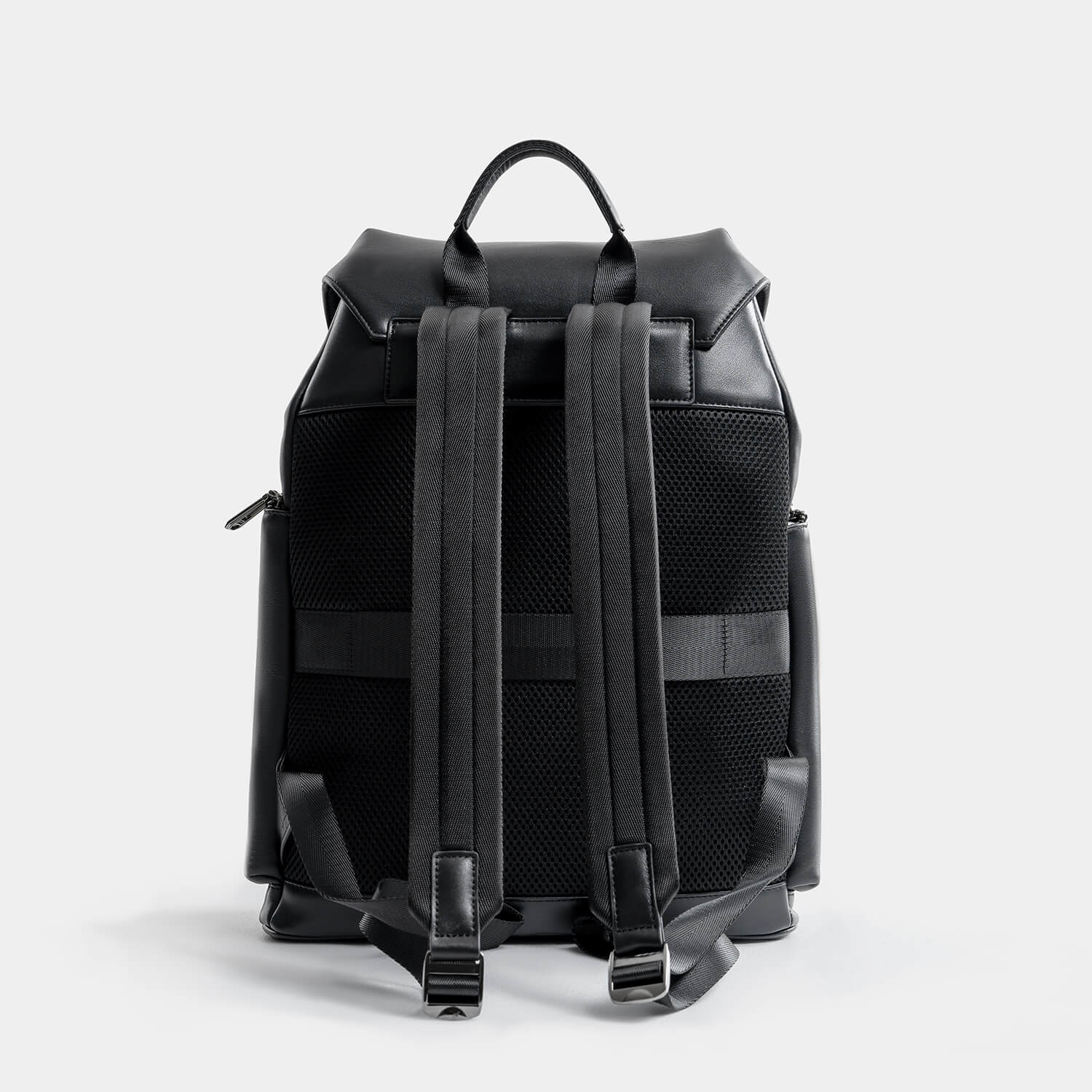 Journion Black Drawstring Backpack