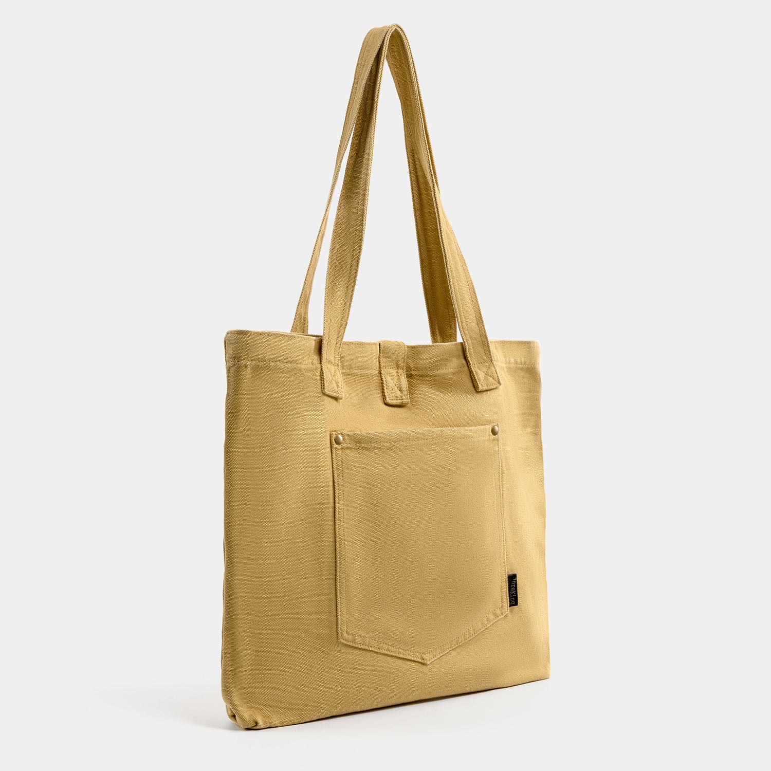Journion Canvas Tote Bag-Yellow Color