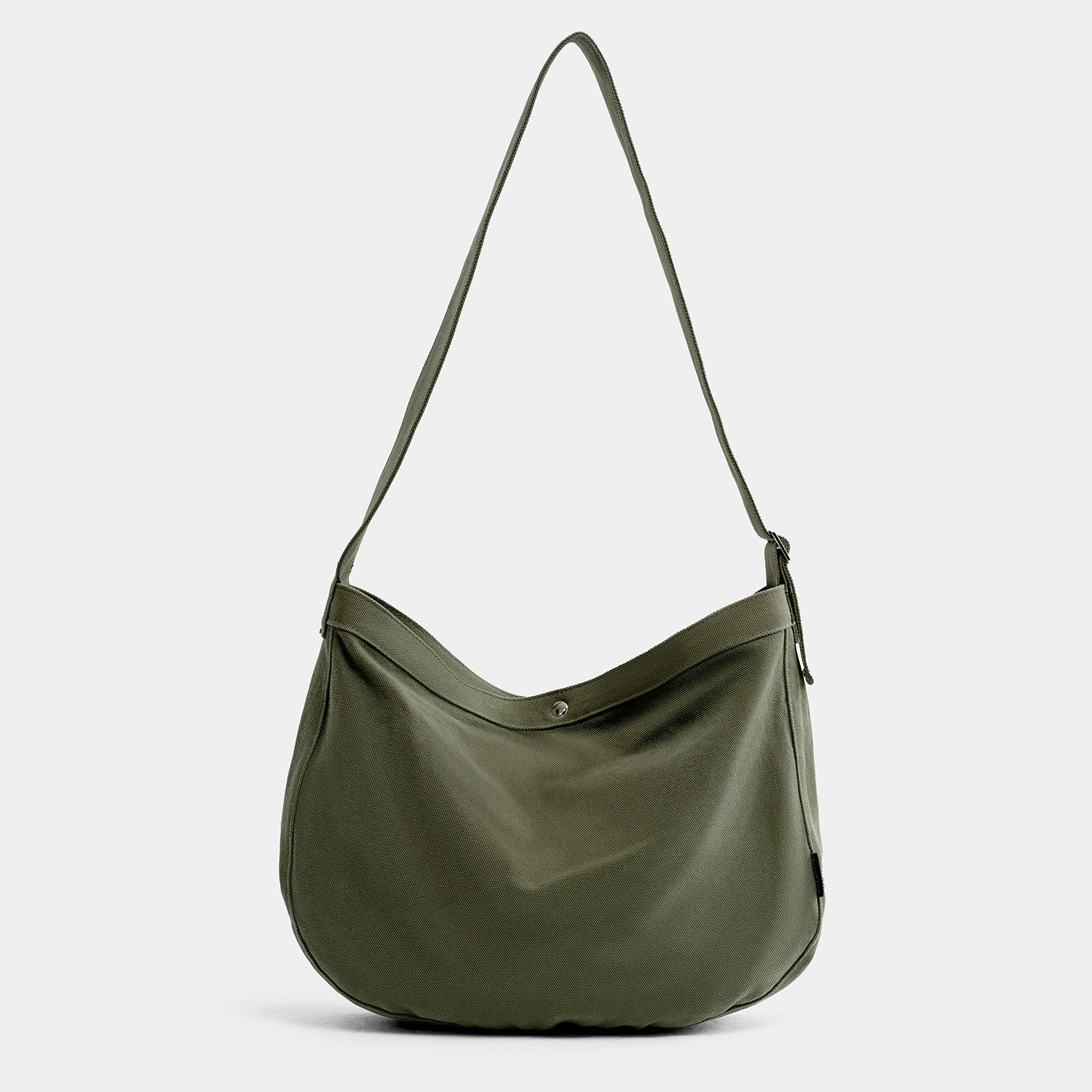 Journion Green Canvas Shoulder Bag with Adjust Shoulder Straps