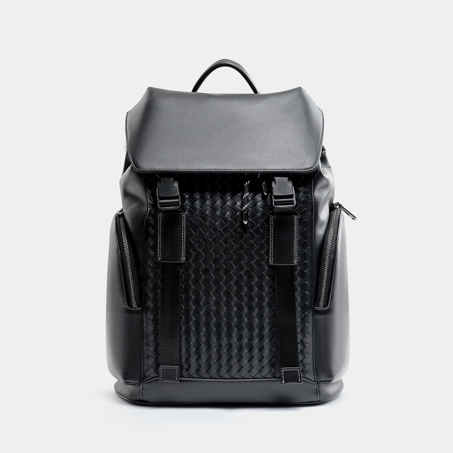 Journion Black Drawstring Backpack