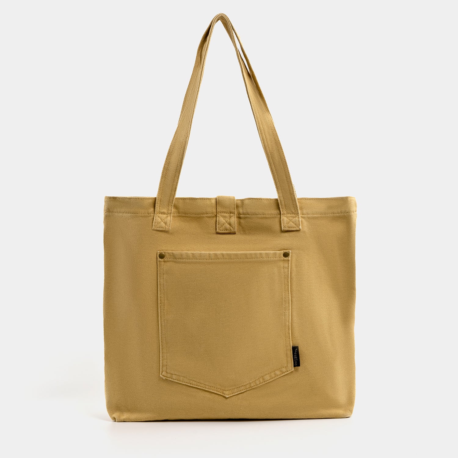 Journion Canvas Tote Bag-Yellow Color