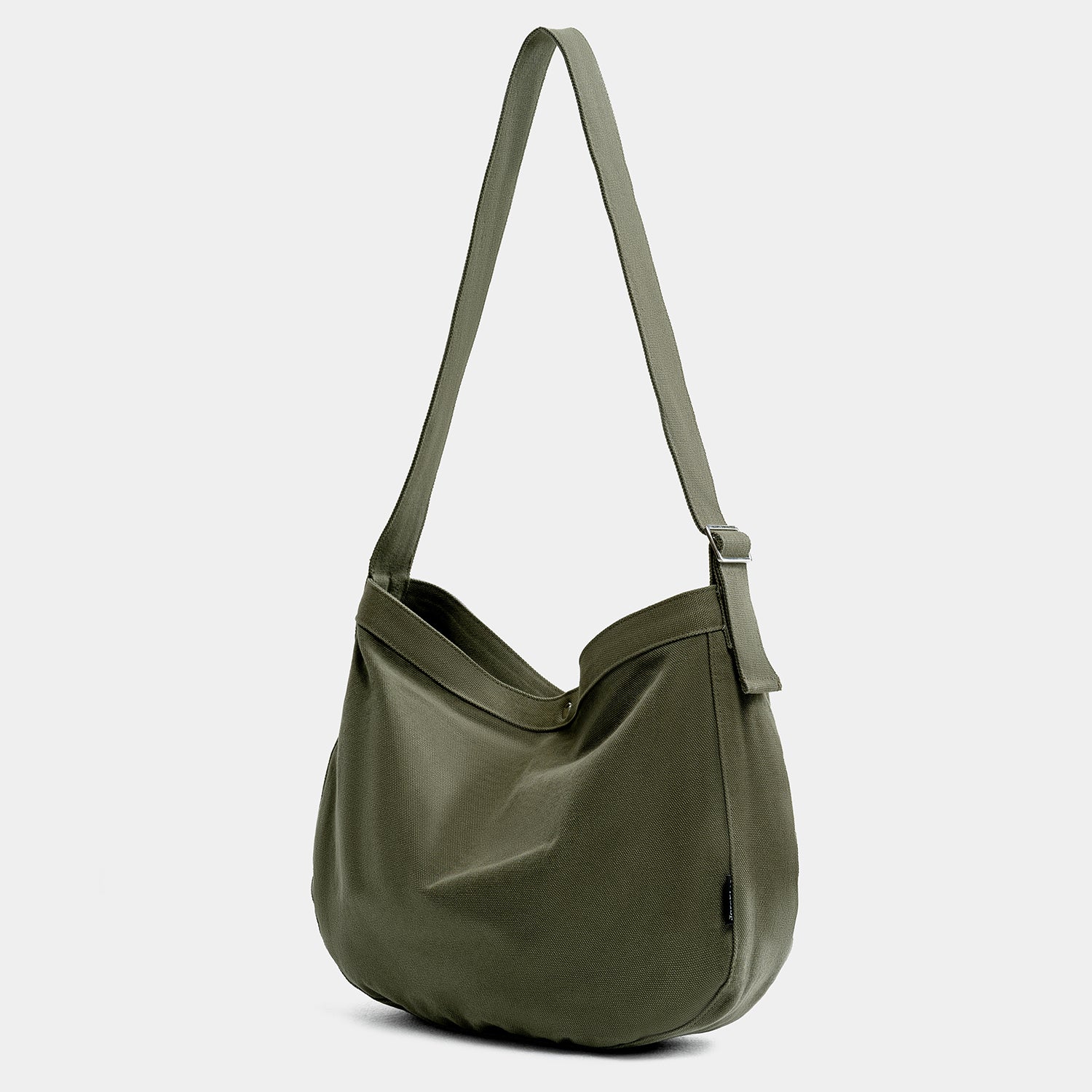 Journion Green Canvas Shoulder Bag with Adjust Shoulder Straps